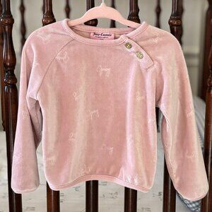 Juicy couture pink lounge set- Size 18M